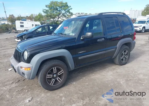 2004 Jeep Liberty Sport из США, поврежденный, VIN 1J4GL48K84W143794